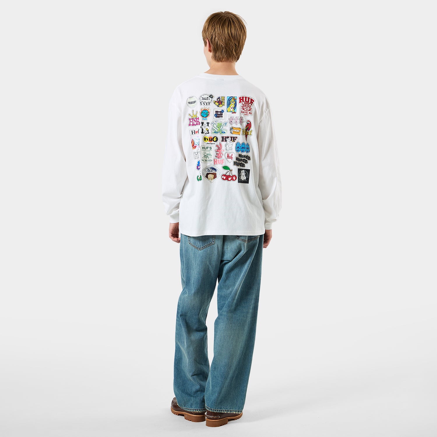 STICKER PACK LS TEE｜T-SHIRTS（Tシャツ）｜【公式通販 HUF】｜ハフ