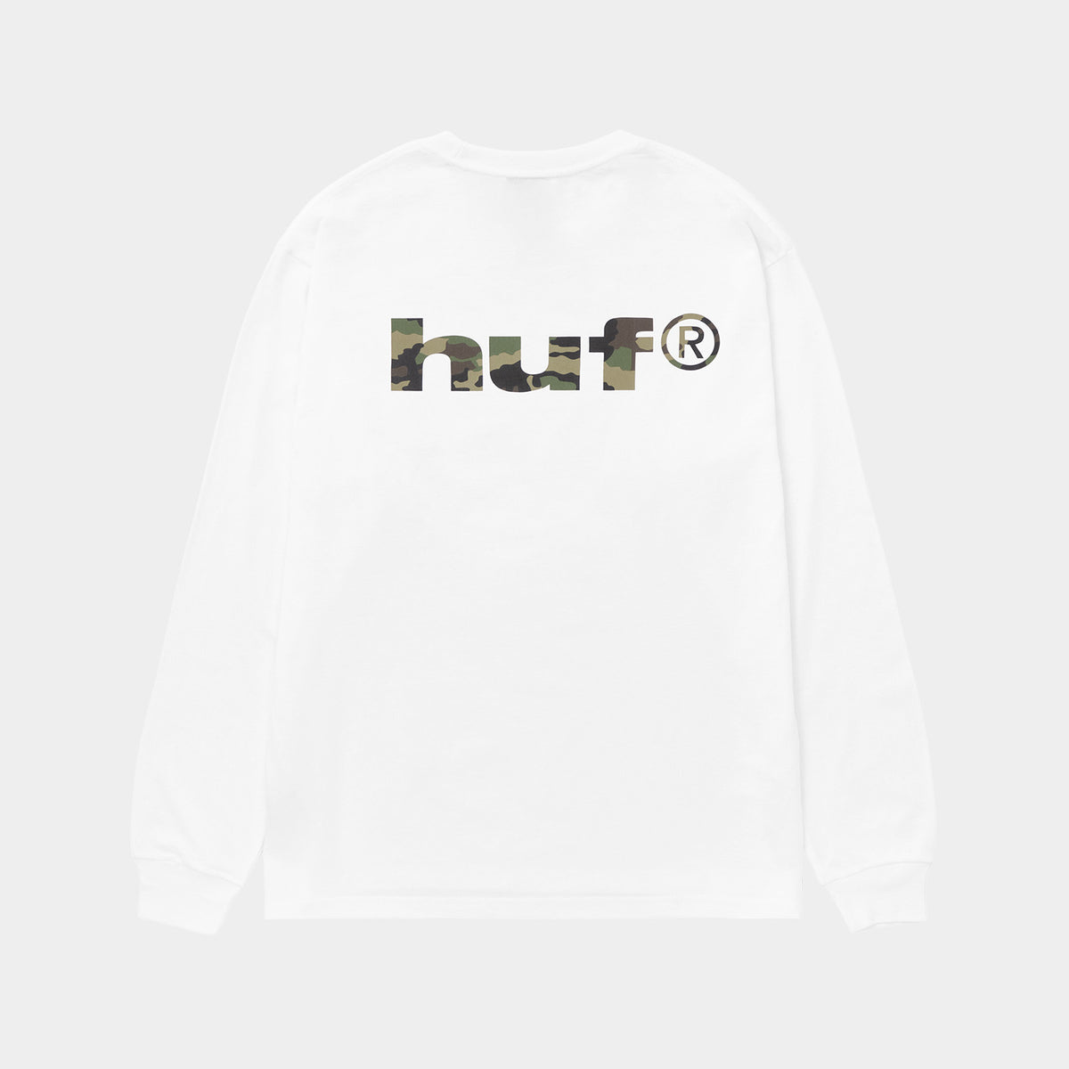 HUF (ハフ) Worldwide JP /T-SHIRTS（Tシャツ）/ huf eightynine CAMO LS TEE商品 / BLACK