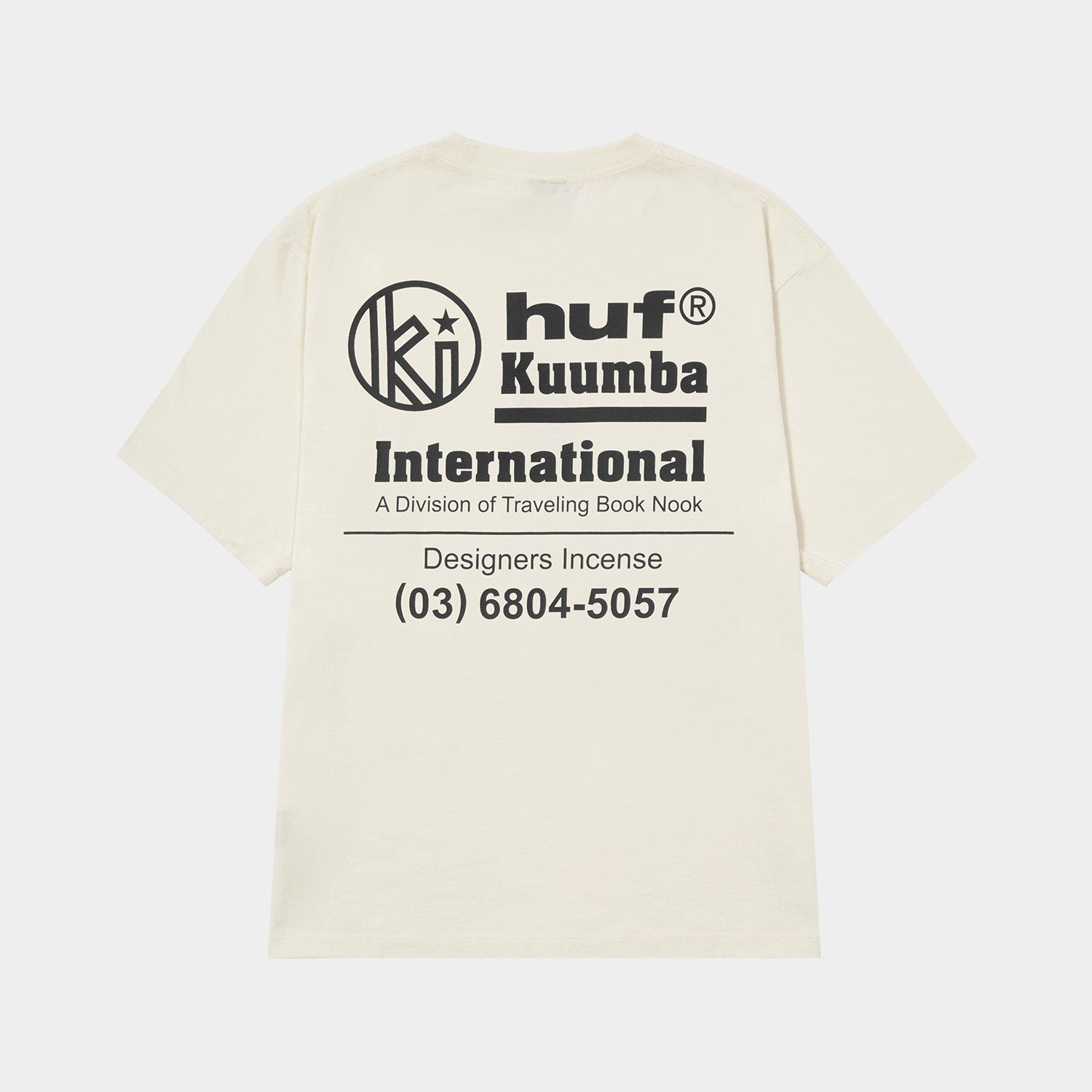 HUF (ハフ) Worldwide JP / T-SHIRTS（Tシャツ） / HUF X KUUMBA INTERNATIONAL KUUMBA TEE商品 / CREAM