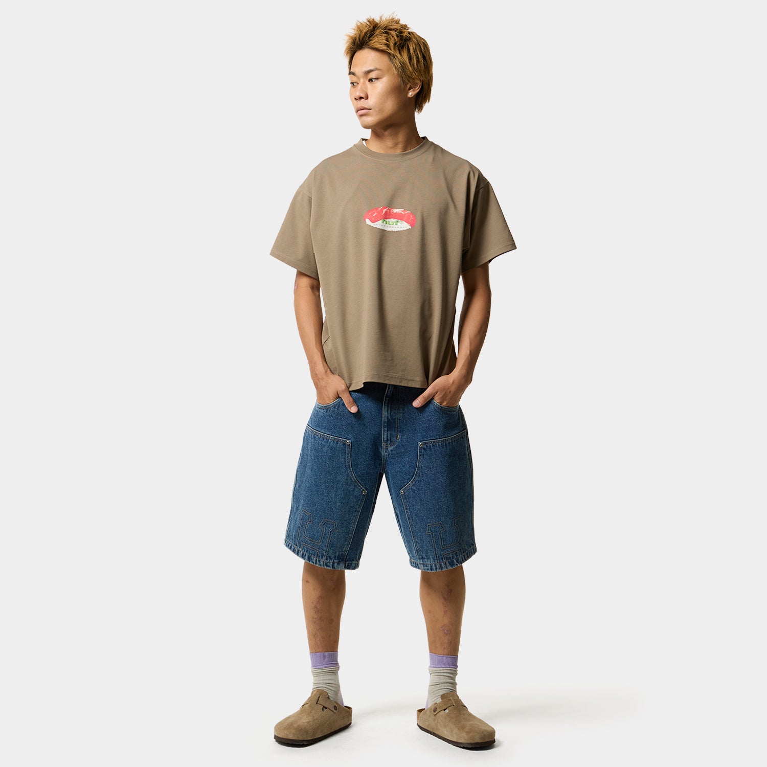 ♪トーフ♪ HUF X EVISEN SKATEBOARDS HUF SUSHI TEE｜T-SHIRTS（Tシャツ