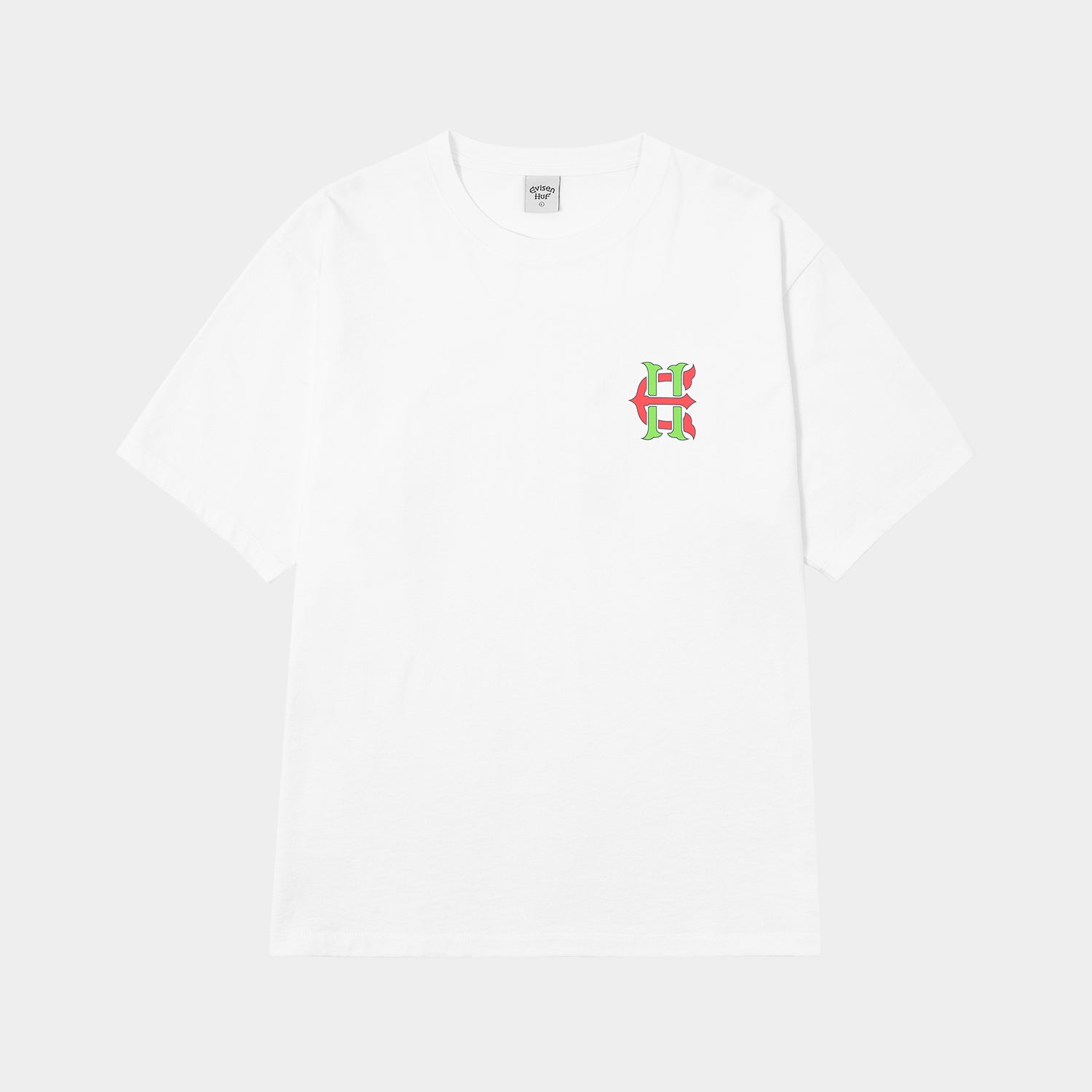 HUF (ハフ) Worldwide JP /T-SHIRTS（Tシャツ）/ HUF X EVISEN SKATEBOARDS HUF ALLSTAR TEE商品 / PURPLE