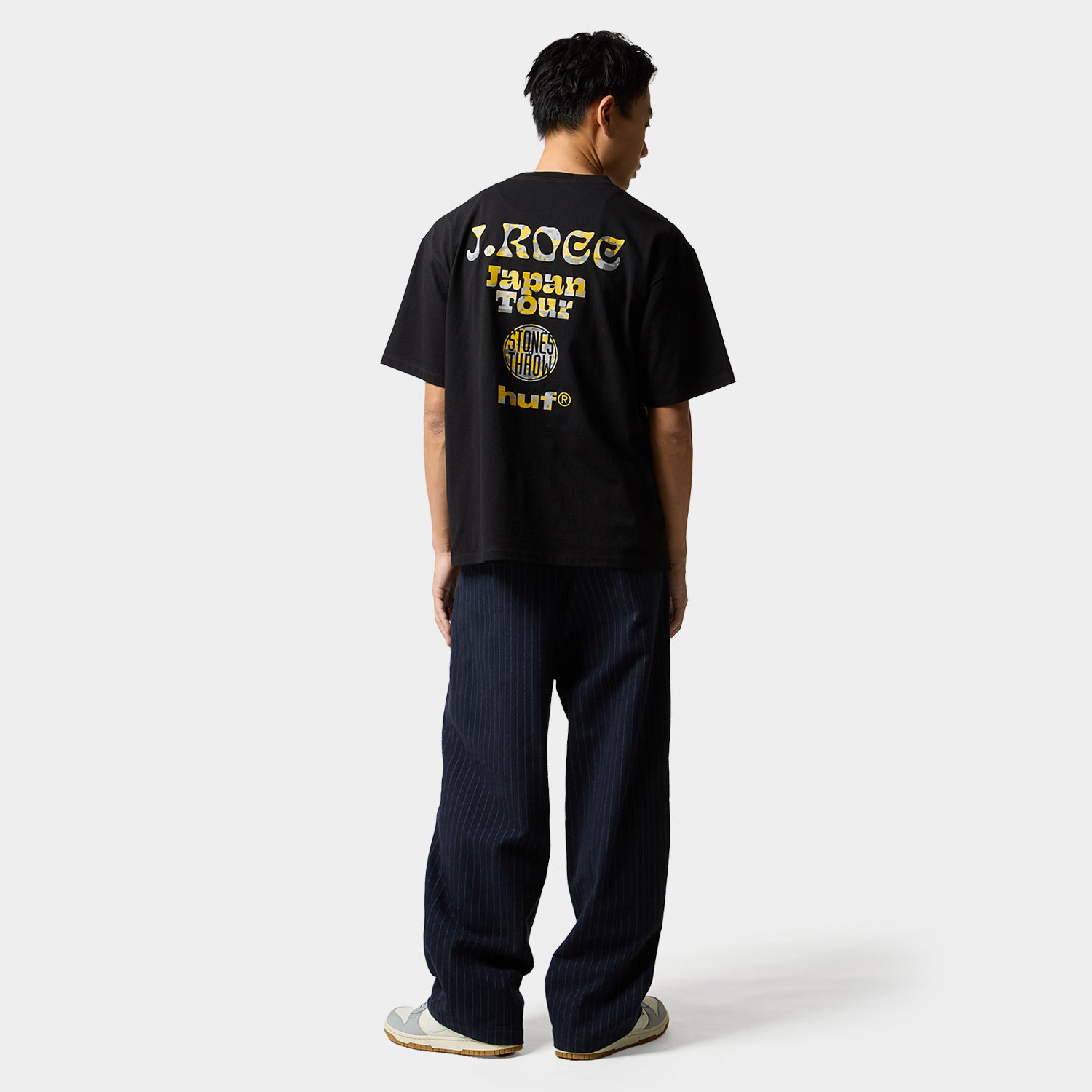 HUF (ハフ) Worldwide JP /T-SHIRTS（Tシャツ）/ HUF X J.ROCC X STONES THROW TEE商品 / WHITE