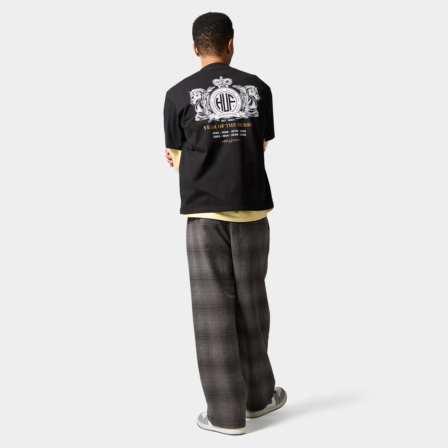 HUF (ハフ) Worldwide JP /T-SHIRTS（Tシャツ）/ YEAR OF THE HORSE TEE商品 / WHITE