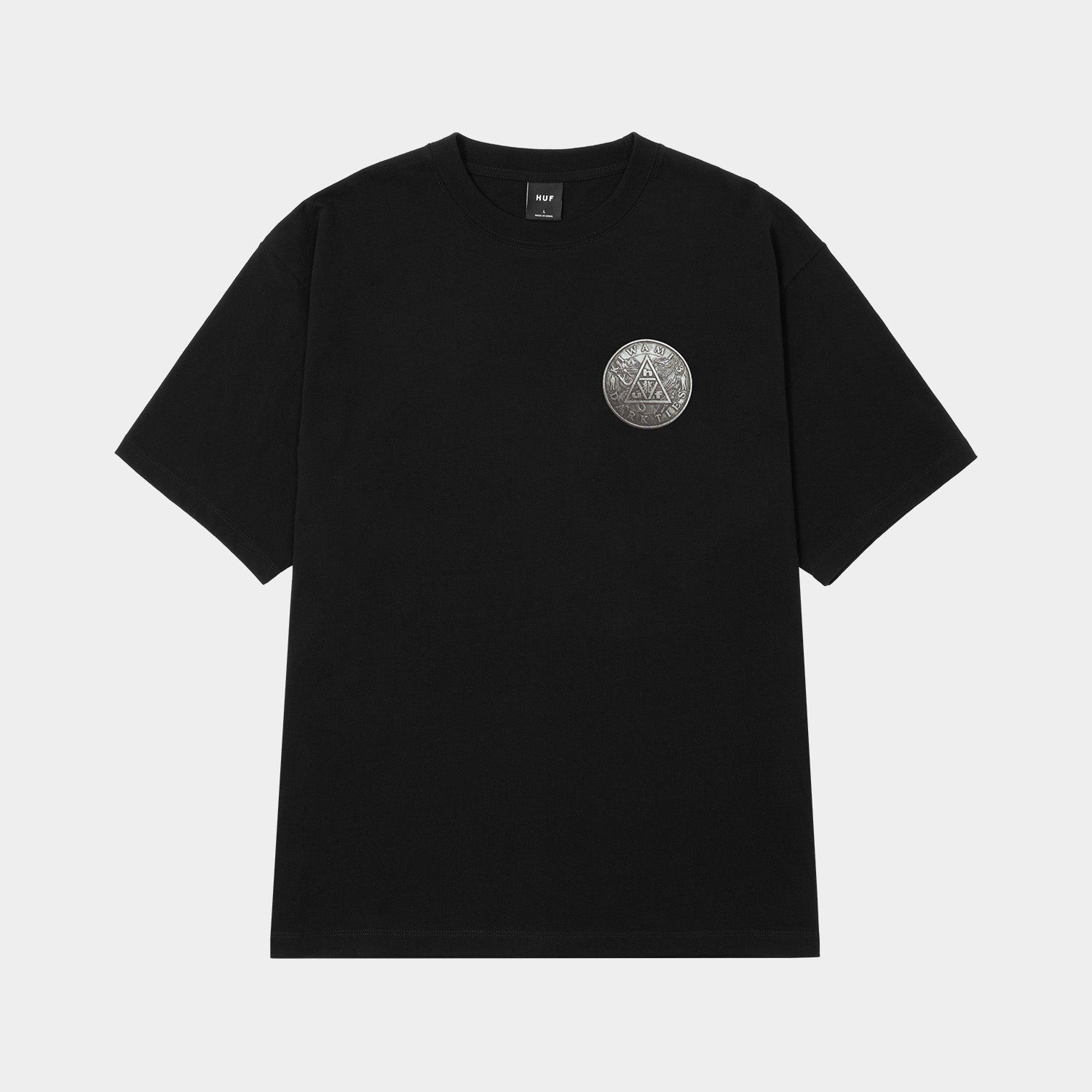 Futa！他の方購入不可！！【希少・USA製】HUF ハフ メタルロゴ LEGACY TEE｜T-SHIRTS（Tシャツ）｜【公式通販 HUF】｜ハフ