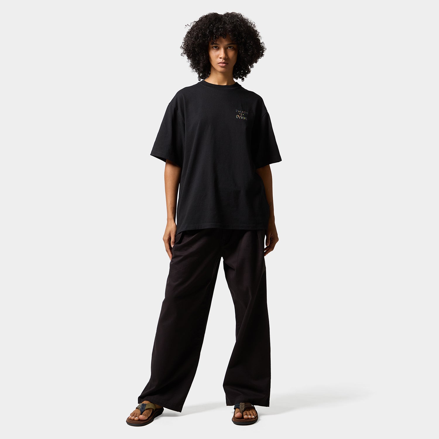 HUF (ハフ) Worldwide JP /T-SHIRTS（Tシャツ）/ HUF X ORION DRAFT TEE商品 / BLACK