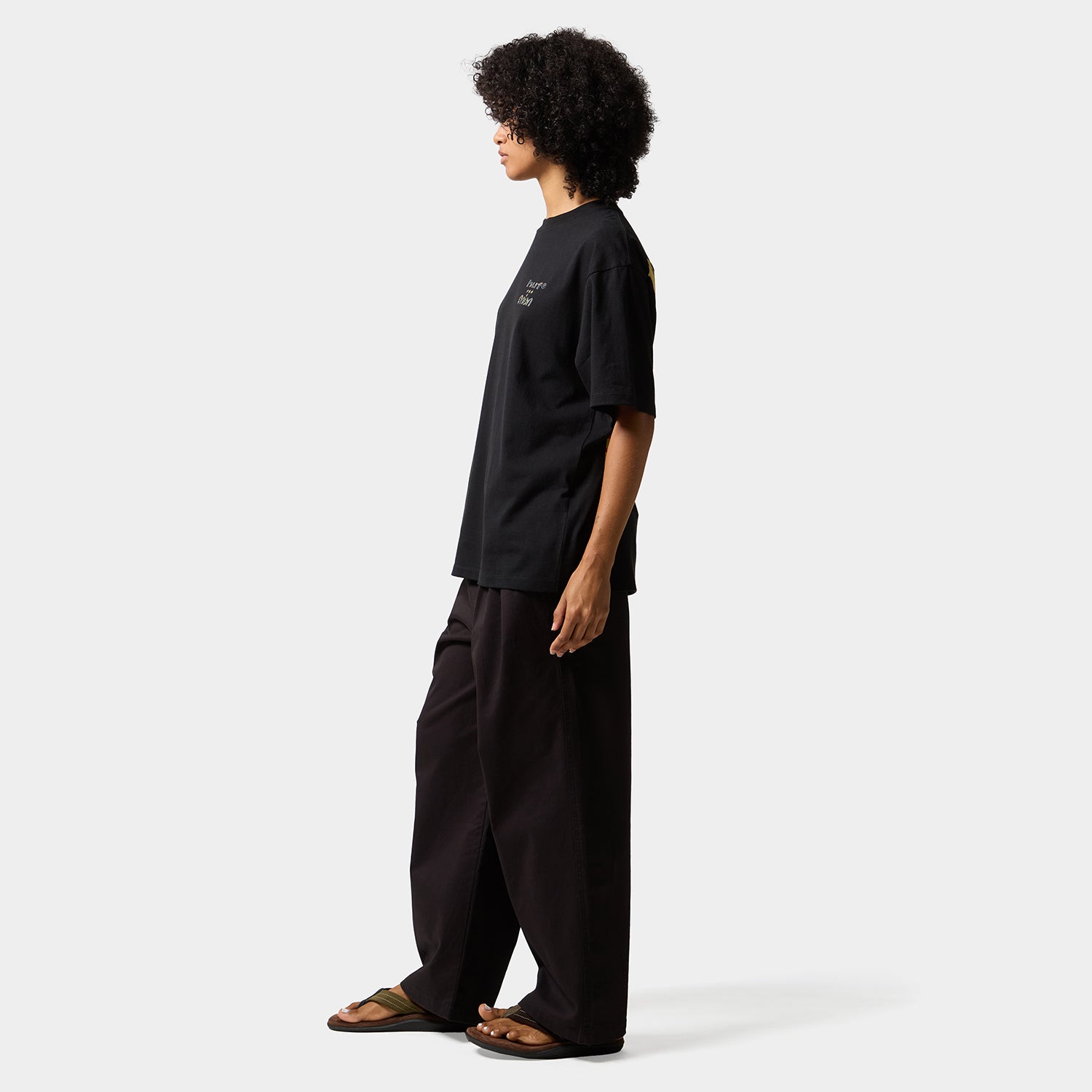 HUF (ハフ) Worldwide JP /T-SHIRTS（Tシャツ）/ HUF X ORION DRAFT TEE商品 / BLACK