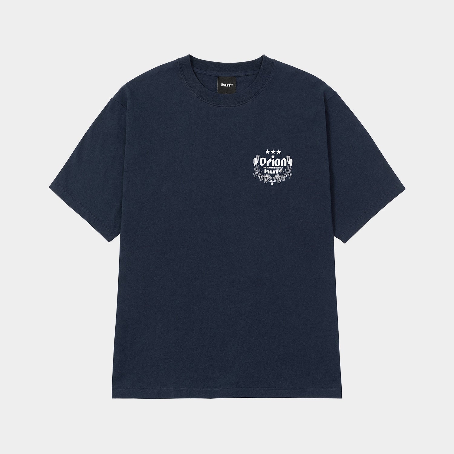 HUF (ハフ) Worldwide JP / T-SHIRTS（Tシャツ） / HUF X ORION WORLDWIDE TEE商品 / NAVY