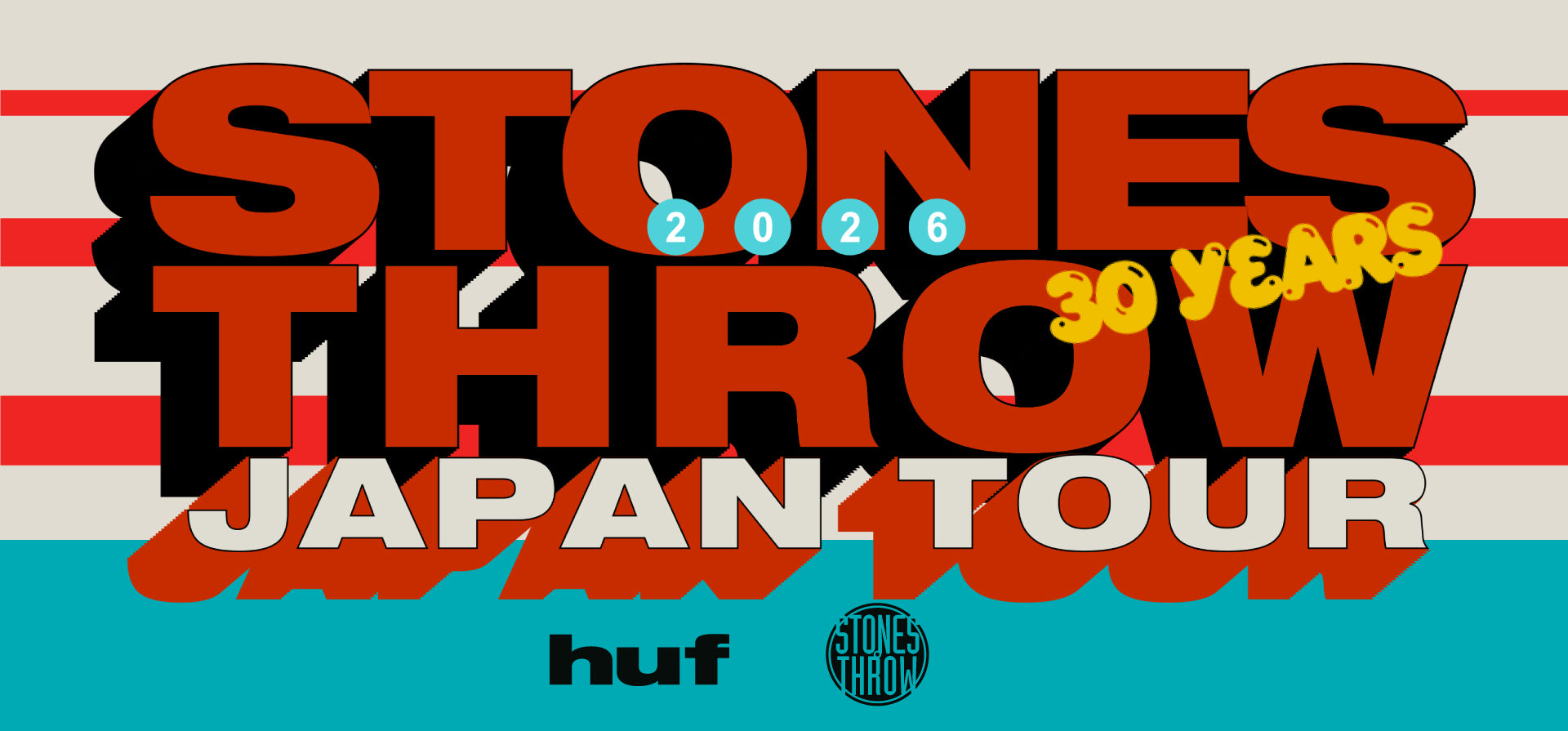 HUF X STONES THROW
