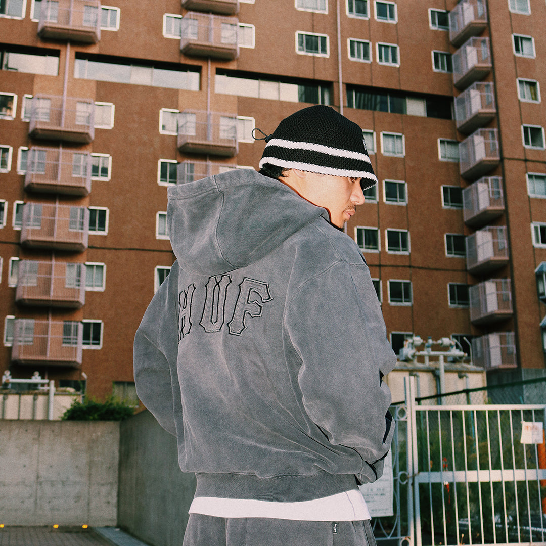 土*人様 HUF Audio Hooded Jacket ブラック【店舗完売商品 土*人様 HUF Audio Hooded Jacket ブラック【店舗完売商品 楽天